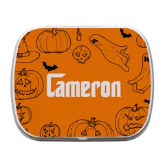 halloween - Small Metal Box (White)