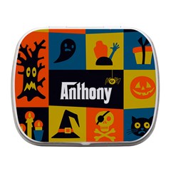 halloween - Small Metal Box (White)