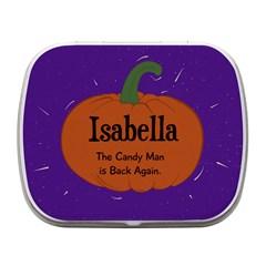 halloween - Small Metal Box (White)