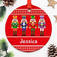 Christmas Soldier - Ornament (Round)