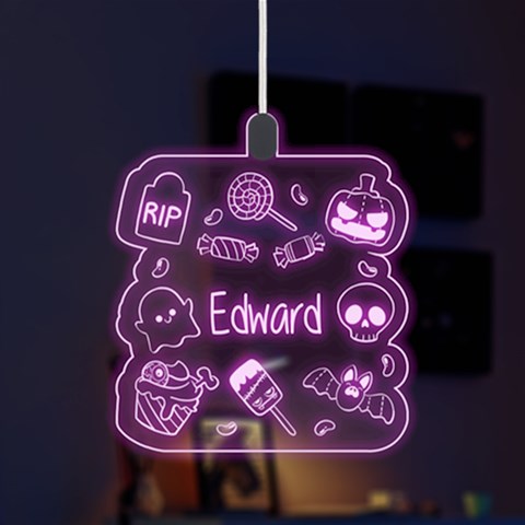 Personalized Halloween Name By Joe Front
