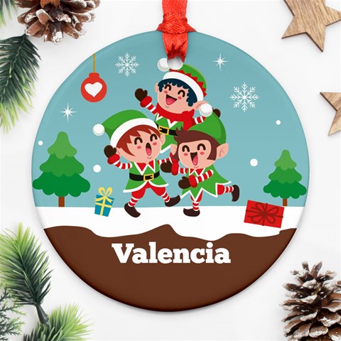 Personalized Christmas Elf By Anita Front
