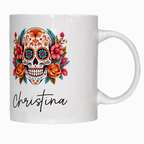 Personalized Halloween Bones Skull Finados Name By Joe Right