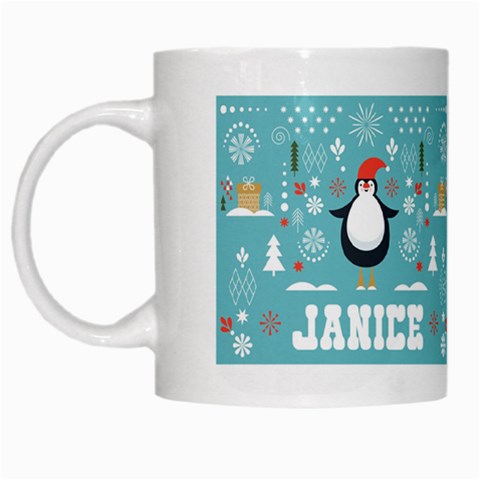 Personalized Xmas Penguin Name By Joe Left