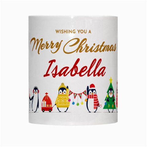 Personalized Merry Christmas Penguin Family Name By Joe Center
