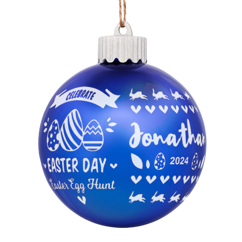 Personalized Easter Day Rabbit Egg Name By Joe Front