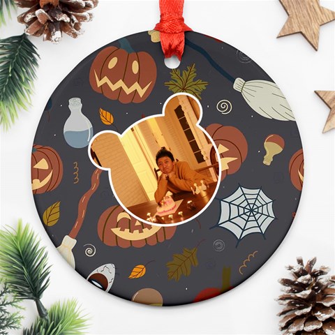 Halloween Ornament By Admin1 Front