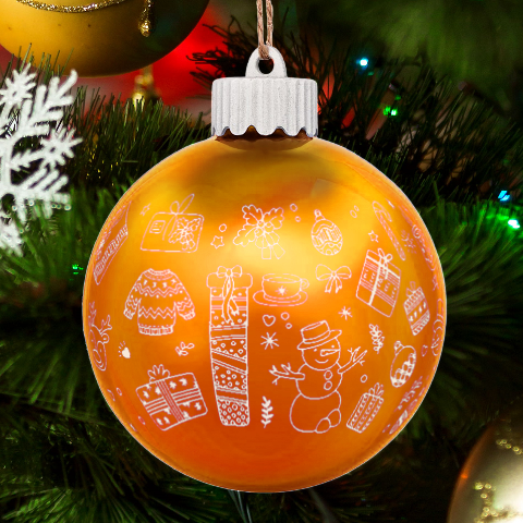 Personalized Merry Christmas Illustration Name By Joe Back