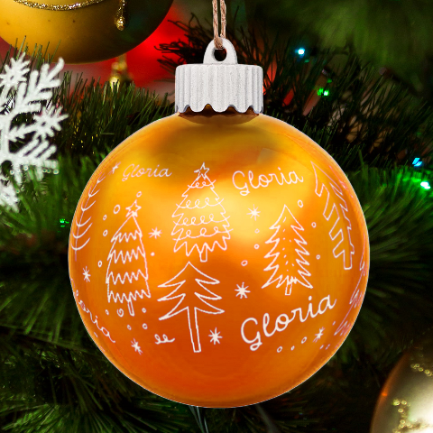 Personalized Merry Christmas Tree Name By Joe Front