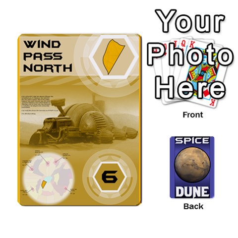 Queen Dune Spice Deck By Chris Front - SpadeQ
