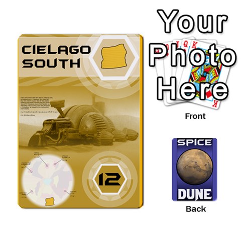 Queen Dune Spice Deck By Chris Front - HeartQ