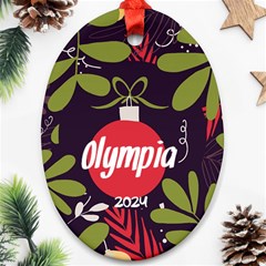 Christmas - Ornament (Oval)