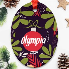 Christmas - Ornament (Oval)