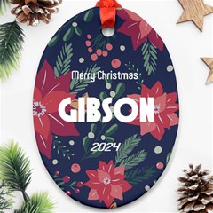 Christmas - Ornament (Oval)