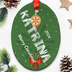 Christmas - Ornament (Oval)