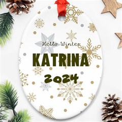 Christmas - Ornament (Oval)