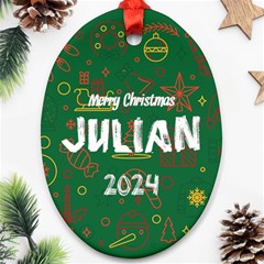 Christmas - Ornament (Oval)