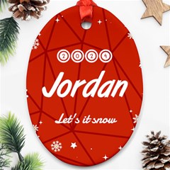 Christmas - Ornament (Oval)