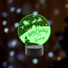 Personalized Christmas Santa Claus Name