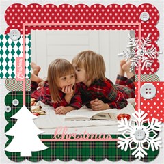 Personalized Christmas ScrapBook Page 12  x 12 