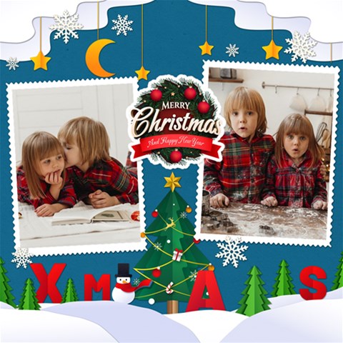 Personalized Christmas Scrapbook Page 12  X 12  By Joe 12 x12  Scrapbook Page - 1