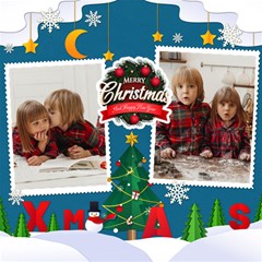 Personalized Christmas Scrapbook Page 12  X 12 