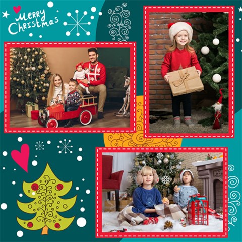 Personalized Christmas Scrapbook Page 12  X 12  By Joe 12 x12  Scrapbook Page - 2