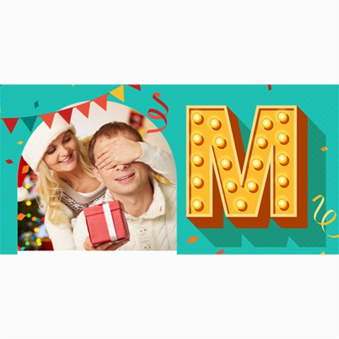 Xmas By Oneson 8 x4  Photo Card - 3