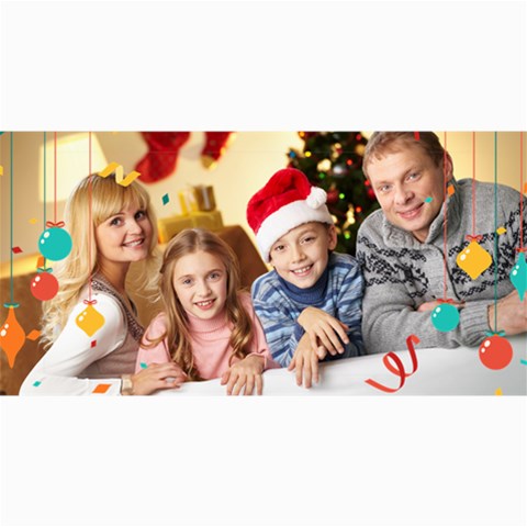 Xmas By Oneson 8 x4  Photo Card - 6