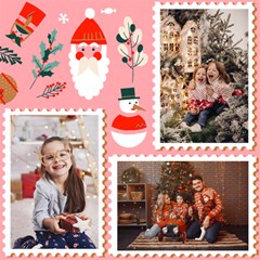 Personalized Christmas Scrapbook Page 12  X 12 