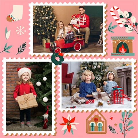Personalized Christmas Scrapbook Page 12  X 12  By Joe 12 x12  Scrapbook Page - 2