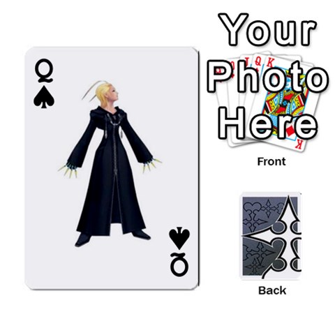 Queen Luxord s Deck Of Fate By Joe Mccord Front - SpadeQ