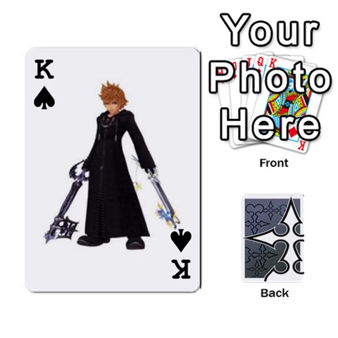 King Luxord s Deck Of Fate By Joe Mccord Front - SpadeK