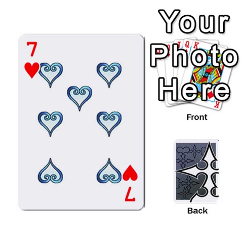 Luxord s Deck Of Fate By Joe Mccord Front - Heart7