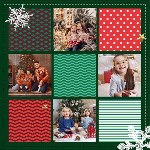 Personalized Christmas Scrapbook Page 12  X 12  By Joe 12 x12  Scrapbook Page - 1