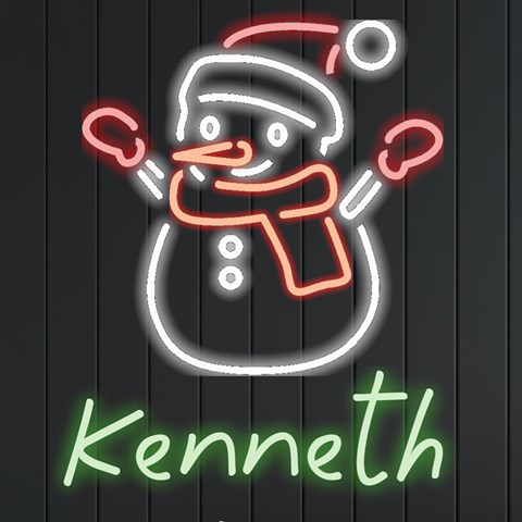 Personalized Snowman Name By Joe Front