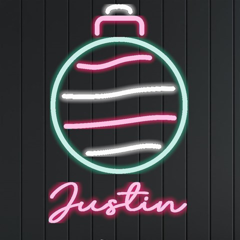 Personalized Christmas Ball Name By Joe Front
