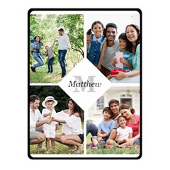 Family Name Small Blanket - Fleece Blanket (Small)