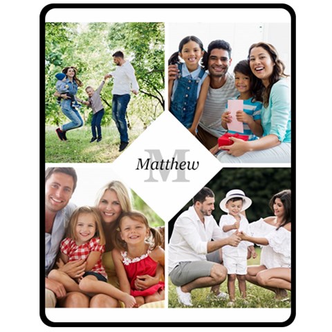 Family Name Medium Blanket By Joe 60 x50  Blanket Front