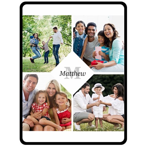 Family Name Large Blanket By Joe 80 x60  Blanket Front