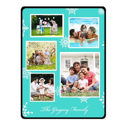 Family Name Large Blanket By Joe 50 x40  Blanket Front
