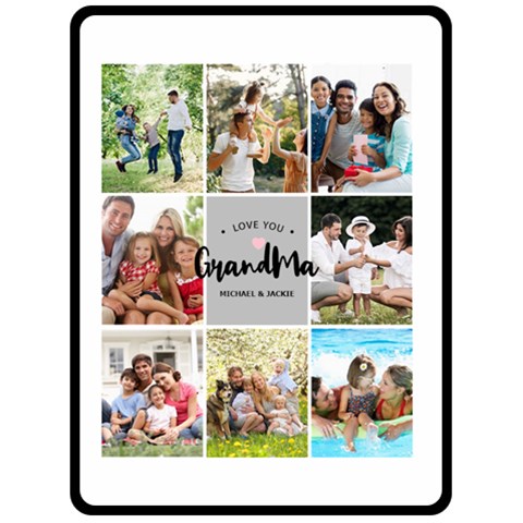 Personalized Love You Large Blanket By Joe 80 x60  Blanket Front