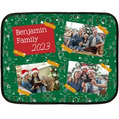 Xmas photo blanket - Fleece Blanket (Mini)