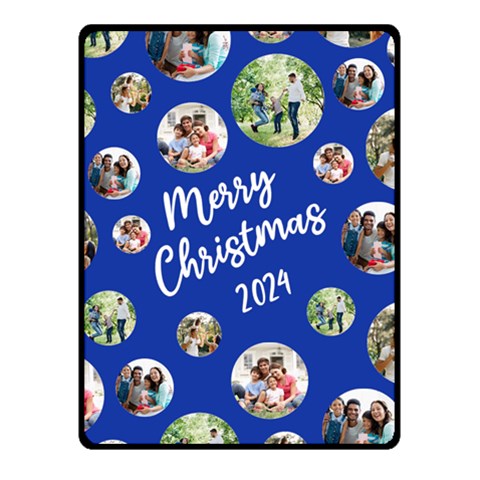 Christmas Family Small Blanket By Joe 50 x40  Blanket Front