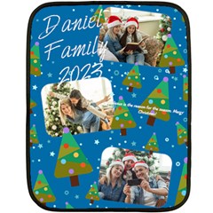 xmas photo blanket - Fleece Blanket (Mini)