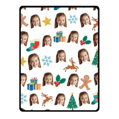 Christmas Photo Small Blanket - Fleece Blanket (Small)