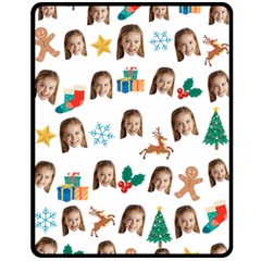 Christmas Photo Medium Blanket - Fleece Blanket (Medium)