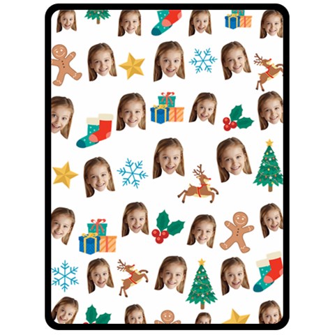 Christmas Photo Large Blanket By Joe 80 x60  Blanket Front