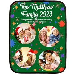 xmas photo blanket - Fleece Blanket (Mini)