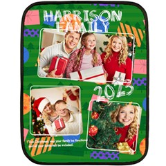 Xmas photo blanket (4 styles) - Fleece Blanket (Mini) Xmas photo blanket (4 styles) - Fleece Blanket (Mini)